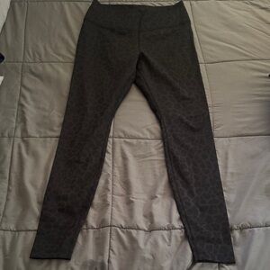 Nike Black Leopard Print Leggings